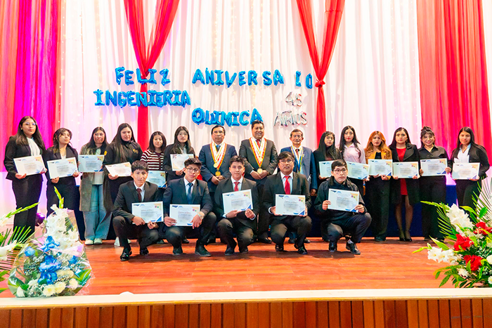 Celebración del 45 aniversario de la Facultad de Ingeniería Química