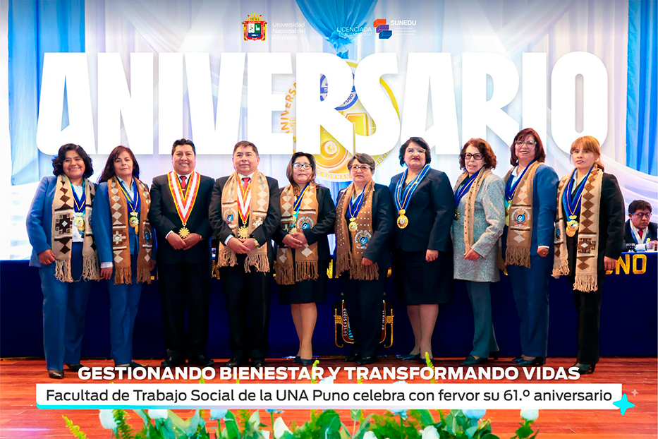 ANIVERSARIO DE LA FACULTAD DE TRABAJO SOCIAL