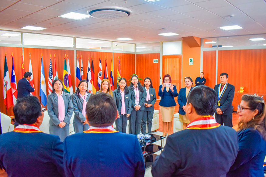 Pasantía de estudiantes de la UNS - Chimbote