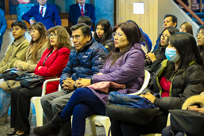 Asistentes e invitados a la ceremonia